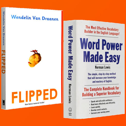 华研原版 word power made easy 单词的力量 英语说文解字 英文原版工具书+Flipped 怦然心动 英文原版小说 2本套装英文版进口书籍 商品图3