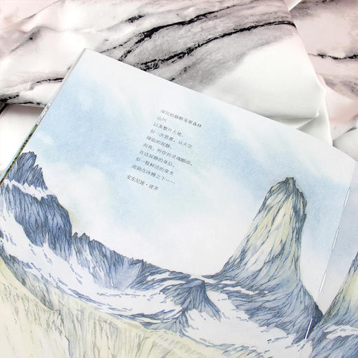 【套装】山+树+海（2012年意大利安徒生奖年度图书、*佳科普书籍 绘画艺术与诗文创作的完美结合！） 商品图7