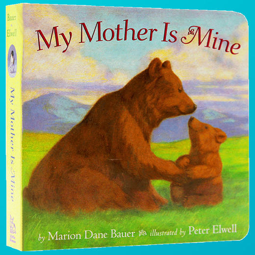 My Mother Is Mine 英文原版绘本 你是我的妈妈 英文版纸板书 汪培珽书单第1阶段 2-4岁儿童睡前故事书 我的熊妈妈 正版进口书 商品图1