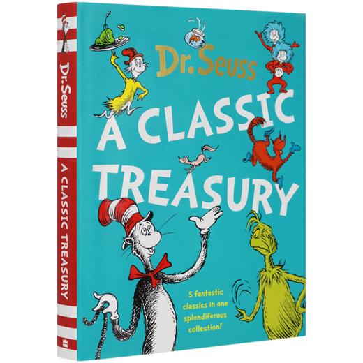 英文原版绘本 A CLASSIC TREASURY 苏斯博士经典5本合集精装书 Dr. Seuss 英文版正版进口书 商品图4