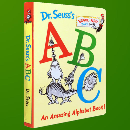 英文原版绘本 Dr. Seuss’s ABC An Amazing Alphabet Book 苏斯博士的神奇字母书  廖彩杏推荐 进口原版儿童英文学习纸板书 商品图1