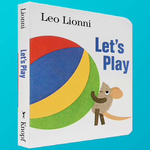 英文进口绘本 Leo Lionni 里欧.里奥尼作品 Let's Play 一起玩吧 儿童纸板书 用简单的词语引导孩子学习英语拼图画儿童读物 商品图1