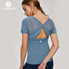 【100元任选4件】水沐伊朵春夏瑜伽服短袖5320（清仓产品，收货7天内支持调换、不退款） 商品缩略图1