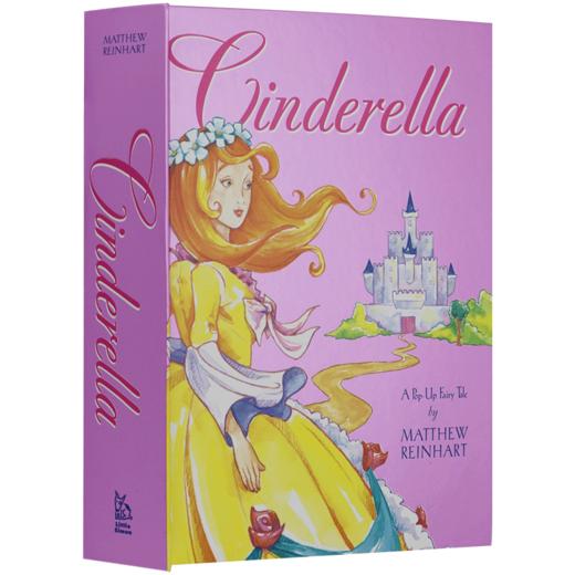 正版 英文原版 Cinderella Pop Up book 3D 灰姑娘立体书 少儿儿童英语绘本 3D经典童话故事书 珍藏版 儿童节礼物 英文版 商品图4