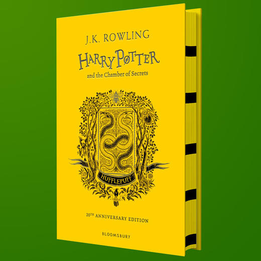 哈利波特与密室英文原版小说 Harry Potter and the Chamber of Secrets 20周年纪念赫奇帕奇精装版 JK 罗琳英文版进口英语书 商品图1