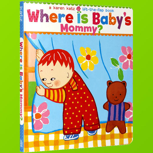 妈妈在哪里？ Karen Katz 卡伦卡茨 英文原版绘本  Where Is Baby’s Mommy？ 纸板翻翻书 英文版正版英语儿童读物书 商品图3