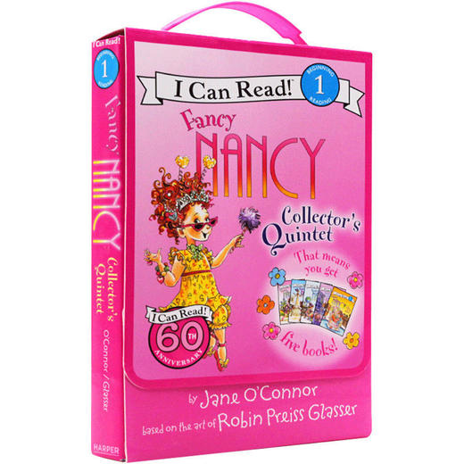 I Can Read系列 Fancy Nancy 漂亮的南希 英文原版绘本 5册套装 英文版儿童英语启蒙读物 正版英语书 商品图0