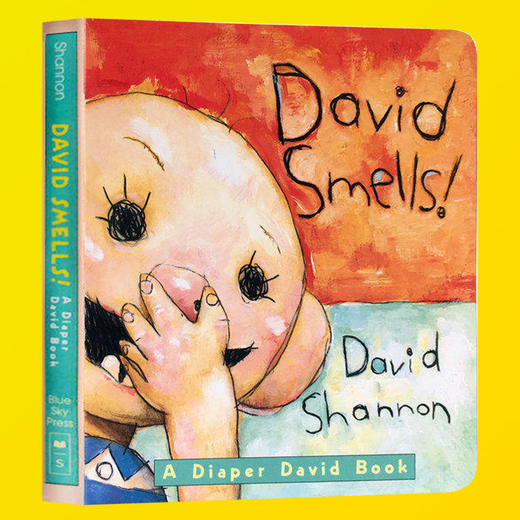 英文原版 嗅嗅 David Smells!A Diaper David Book 大卫宝宝的故事 大卫不可以系列 大卫香农经典绘本 英文版进口吴敏兰推荐书单 商品图1
