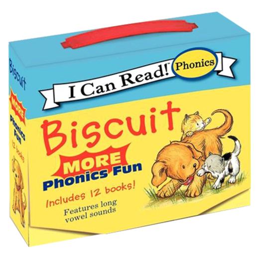 小饼干狗自然拼读绘本12册 英文原版 Biscuit More Phonics Fun 儿童英语读物 汪培珽书单My First I Can Read 进口书籍 商品图4