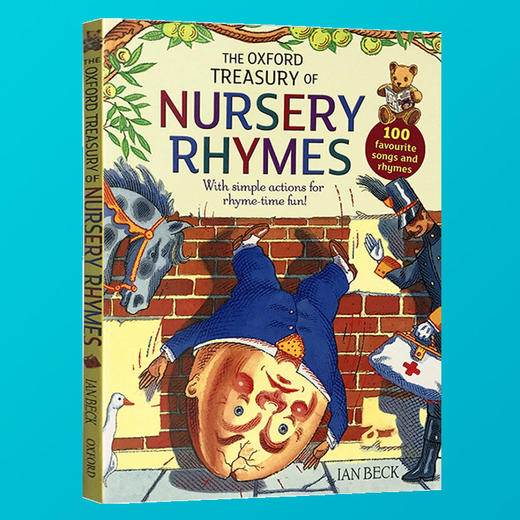 英文原版绘本 牛津英语儿歌宝库 The Oxford Treasury of Nursery Rhymes 互动游戏绘本 幼儿童音乐艺术启蒙 2-6岁 儿童谣歌谣绘本 商品图2