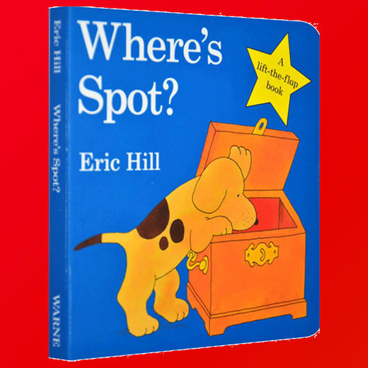 正版 小玻翻翻书系列 Where’s Spot 小玻在哪里 英文原版绘本 Eric Hill 英文版进口儿童纸板翻翻书 商品图2