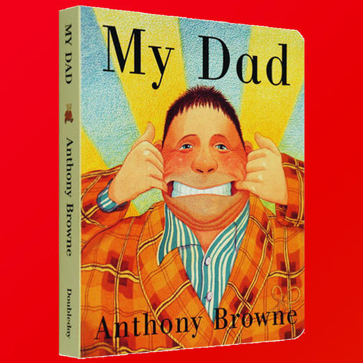 我爸爸 英文原版绘本 My Dad 英文版 幼儿英语启蒙纸板书 情商管理绘本故事书  Anthony Browne 安东尼布朗英语书 商品图3