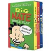 我们班有个捣蛋王 英文原版 Big Nate Triple Play Box Set 大内特1-3册盒装 进口儿童英语章节桥梁书 小屁孩日记作者推荐暑期书单 商品缩略图1