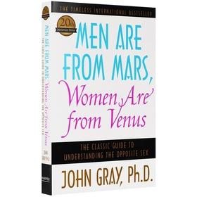 男人来自火星女人来自金星 英文版原版 men are from mars women are from venus John Gray 英文原版 正版进口书