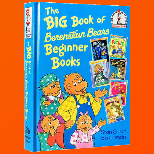 英文原版绘本 贝贝熊大书 6个故事合辑精装 The Big Book of Berenstain Bears Dr Seuss苏斯博士儿童图画故事书 正版 商品图3