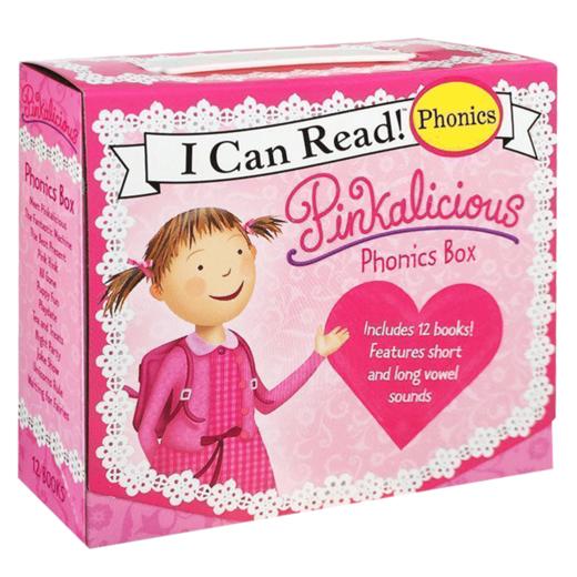 【I can read 系列】英文原版绘本 Pinkalicious Phonics Box Set 粉红控  自然拼读12本套 商品图4