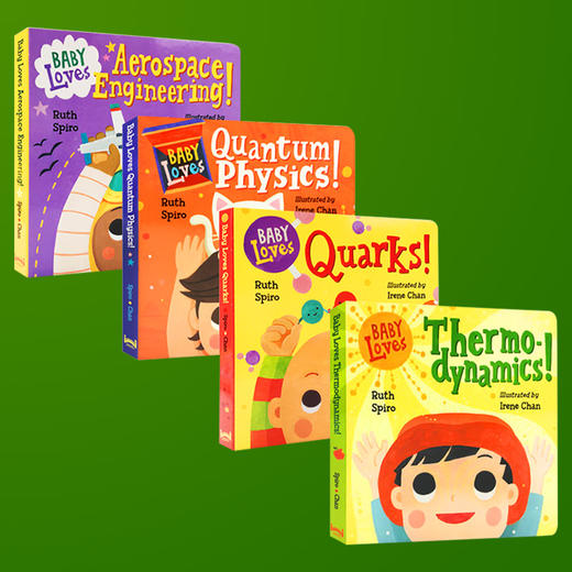 英文原版绘本书 宝宝爱科学 低幼科普4册纸板书 Baby Loves系列绘本 儿童启蒙入门亲子读物 英文版理工科绘本 进口正版英语书 商品图1