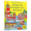 Richard Scarry 忙忙碌碌镇 英文原版绘本 What Do People Do All Day 斯凯瑞金色童书 英语单词认知书籍 进口原版儿童启蒙早教书 商品缩略图0
