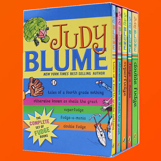 朱迪布鲁姆幽默成长小说系列 Judy Blume's Fudge Box Set 5本 英文原版进口儿童读物英语书籍 章节 桥梁书 纽约时报畅销儿童小说 商品图3