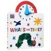 英文原版 The World of Eric Carle Whats the Time 纸板时钟操作书 英文版 Very Hungry Caterpillar艾瑞卡尔饥饿的毛毛虫 商品缩略图0
