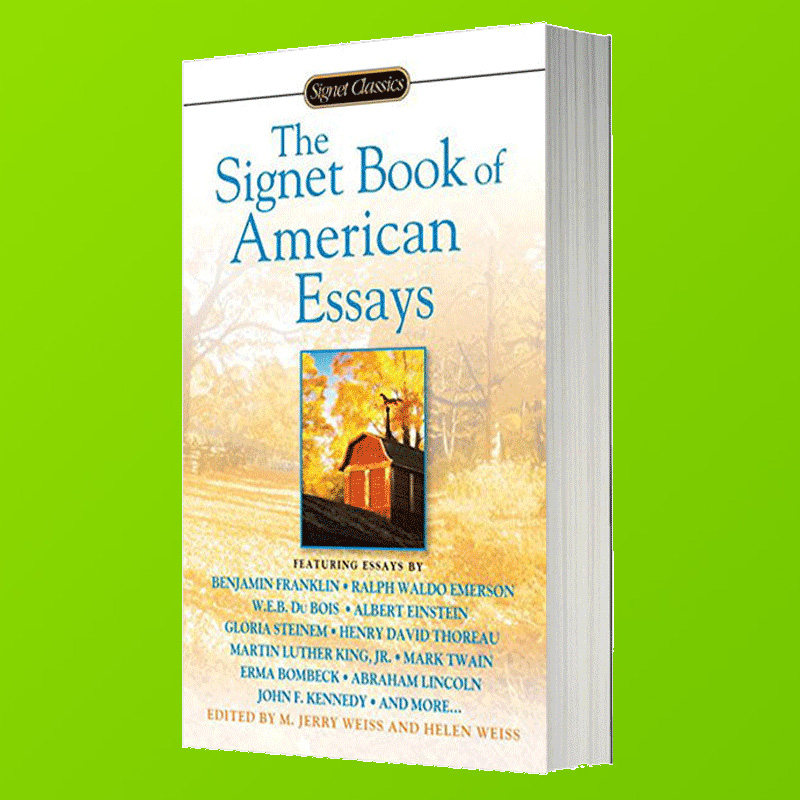 美国经典短文集英文原版小说the Signet Book Of American Essays 全英文版英语书籍进口原版英文书正版现货