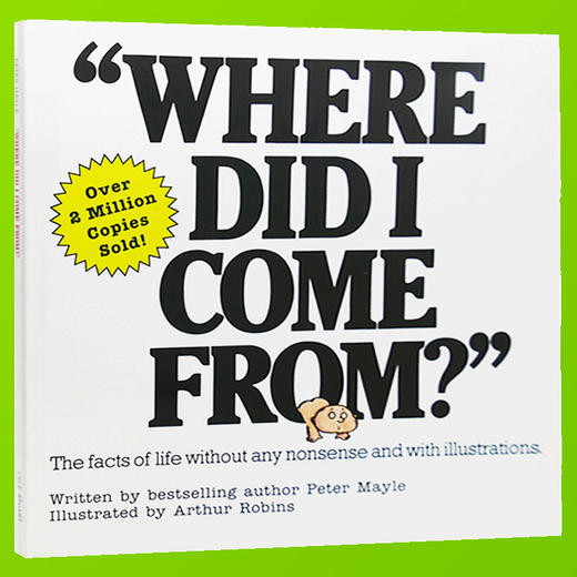 我从哪里来 英文原版where Did I Come From 性教育启蒙绘本性别教育图画书认识你的身体儿童科普读物英文版进口书 华研外语