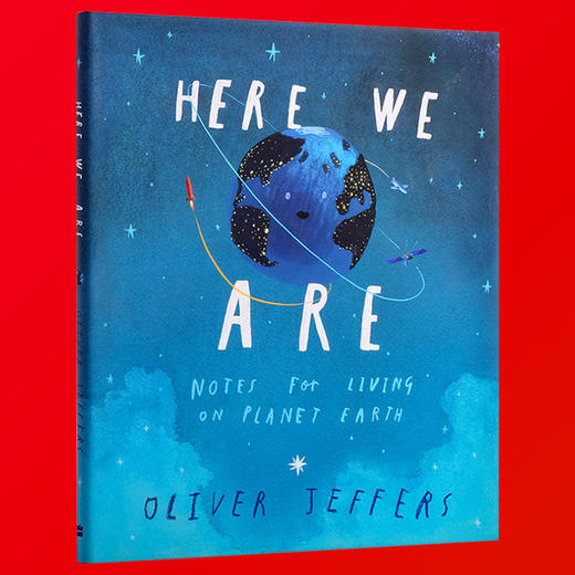 我们在这里 英文原版绘本 Here We Are 我们的地球家园 Oliver Jeffers 新作 智慧小孩系列 精装 英文版 进口原版英文书 商品图3