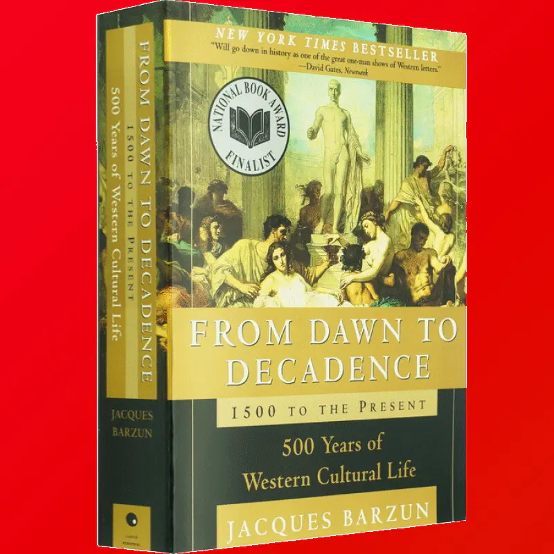 英文版历史学书从黎明到衰落西方文化生活五百年英文原版from Dawn To Decadence 美国guo家图书奖正版英语书