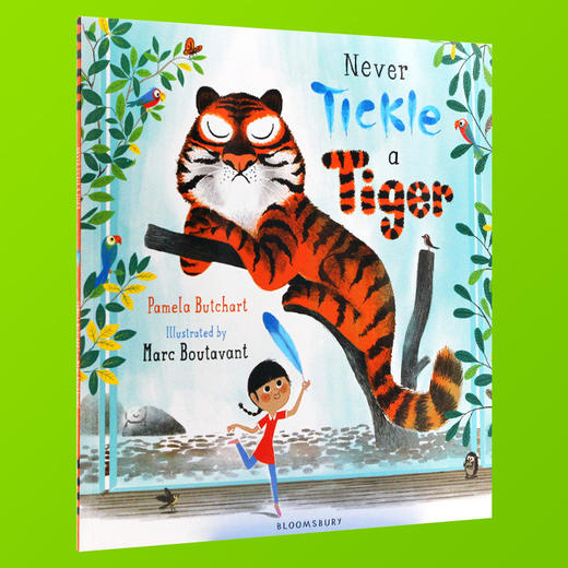 不要给老虎挠痒痒 英文原版 Never Tickle a Tiger 儿童英文绘本 亲子读物 英文版进口图画书 Bloomsbury 商品图1