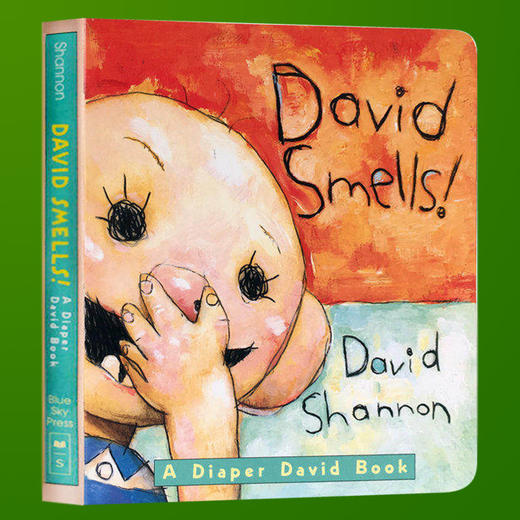 英文原版 嗅嗅 David Smells!A Diaper David Book 大卫宝宝的故事 大卫不可以系列 大卫香农经典绘本 英文版进口吴敏兰推荐书单 商品图3
