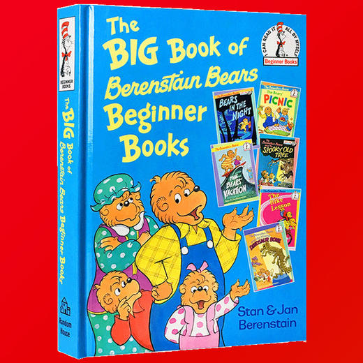 英文原版绘本 贝贝熊大书 6个故事合辑精装 The Big Book of Berenstain Bears Dr Seuss苏斯博士儿童图画故事书 正版 商品图2