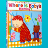 妈妈在哪里？ Karen Katz 卡伦卡茨 英文原版绘本  Where Is Baby’s Mommy？ 纸板翻翻书 英文版正版英语儿童读物书 商品缩略图1