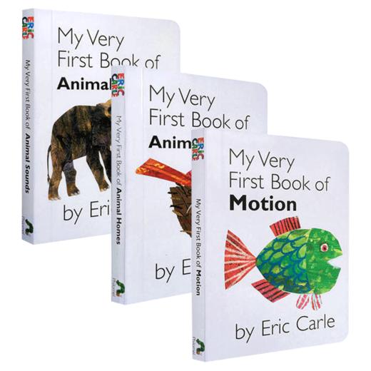 Eric Carle 我的第一本动物叫声 英文原版 My Very First Book of Animal 艾瑞卡尔爷爷 英文版正版进口1-2-3岁宝宝绘本纸板书 商品图4