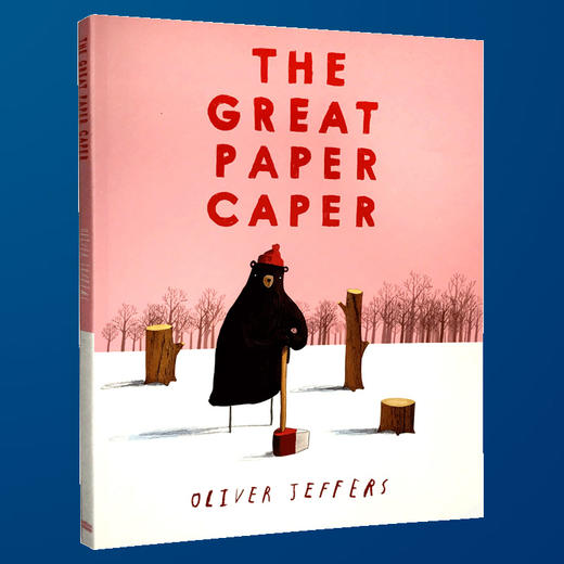 The Great Paper Caper 英文版儿童绘本 大熊的纸飞机/纸飞贼 英文原版 Oliver Jeffers智慧小孩系列 小蜡笔大罢工作者 进口书 商品图2