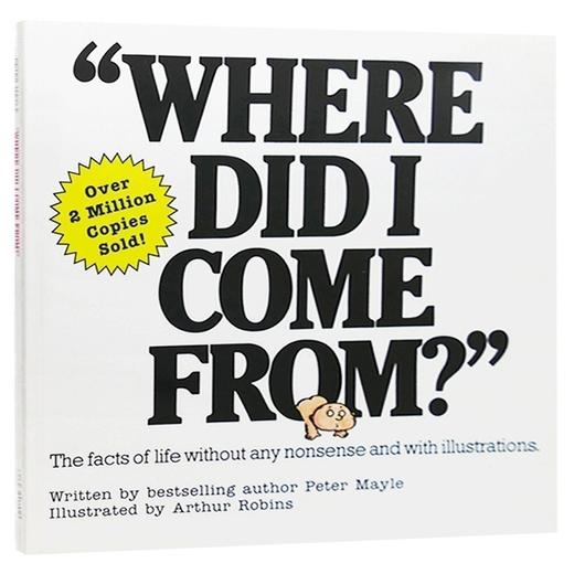 我从哪里来 英文原版where Did I Come From 性教育启蒙绘本性别教育图画书认识你的身体儿童科普读物英文版进口书 华研外语