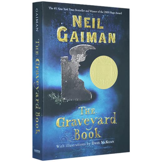 坟场之书 英文原版小说 The Graveyard Book 英文版 纽伯瑞金奖 雨果奖长篇小说奖 尼尔盖曼 幻想文学 进口英语书籍 商品图1