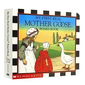 英文原版绘本 鹅妈妈童谣 My First Real Mother Goose 英文版 正版进口纸板书