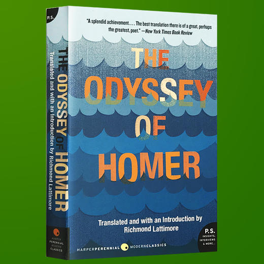 The Odyssey of Homer 荷马史诗 奥德赛 英文原版文学书 Lattimore 翻译 英文版进口书 商品图2