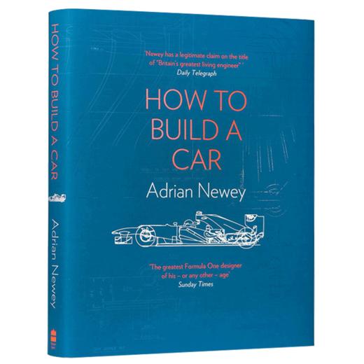 How to Build a Car 英文原版 F1设计师 Adrian Newey 自传 如何打造F1赛车 精装 如何造一辆车 艾德里安纽维 英文版原版 进口书 商品图4