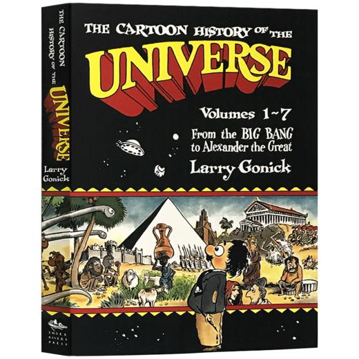 漫画宇宙史1 7卷英文原版科普书the Cartoon History Of The Universe 英文版正版英语书 华研外语