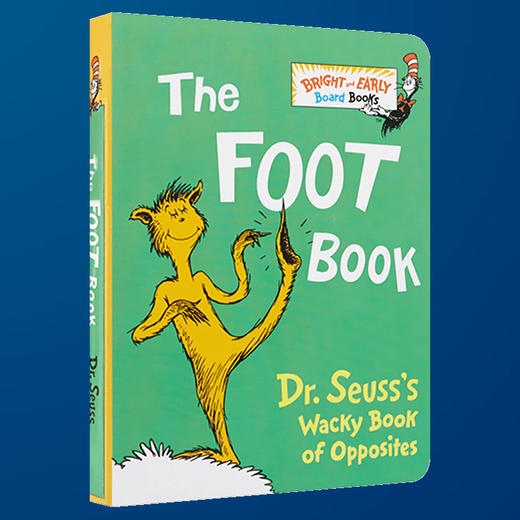 The Foot Book 千奇百怪的脚 英文原版绘本纸板书 Dr. Seuss 苏斯博士系列 2-5-6岁幼儿启蒙阅读英语 廖彩杏推荐 英文版进口书 商品图1