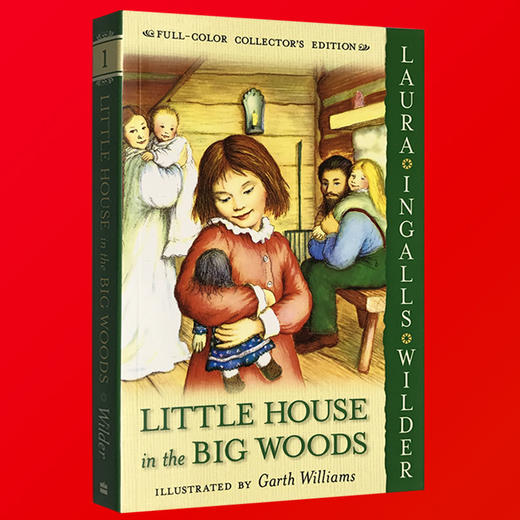  大森林里的小木屋 Little House in the Big Woods 英文原版童书 小木屋故事系列1 英文版 纽伯瑞儿童文学奖 正版进口原版英文书籍 商品图3