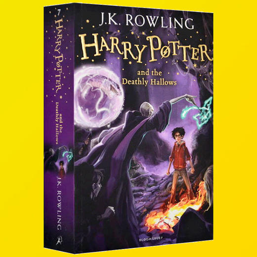 哈利波特与死亡圣器 英文原版小说 英语电影原著 Harry Potter and the Deathly Hallows 哈利波特7 JK 罗琳 英文版进口书籍正版 商品图1