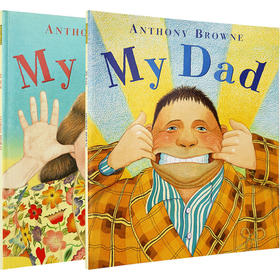 我的爸爸妈妈 绘本 英文原版 My Mum My Dad 安东尼布朗幼儿英语启蒙图画书 廖彩杏书单 家庭关系情商管理 英文版正版进口书