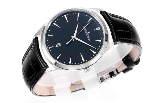 ZF版本      积家超薄大师Q1288420腕表优雅登场。极致简约，成就经典，干净素雅，商务首选。 商品图3