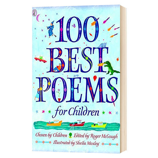 给孩子的100首诗 英语原版 100 Best Poems for Children 当代经典诗歌集 英文版儿童诗词诗歌绘本 正版进口文学书籍 商品图1