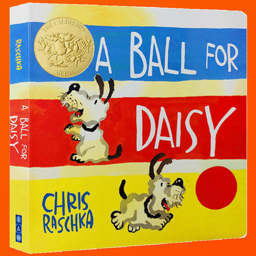 正版英文原版幼儿启蒙绘本 小狗黛西的球 A Ball for Daisy 凯迪克金奖 撕不烂纸板书 英文版 Board Book 凯迪克金奖 英语书 商品图1