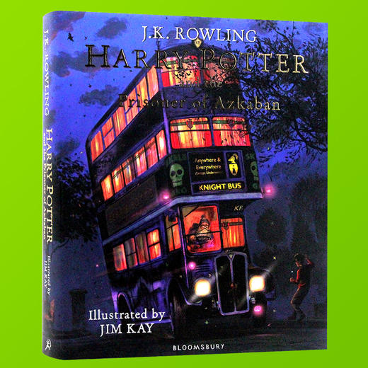 哈利波特与阿兹卡班的囚徒插图版 Harry Potter and the Prisoner of Azkaban 哈利波特3 英文原版 精装彩绘版JK罗琳 进口书 商品图3