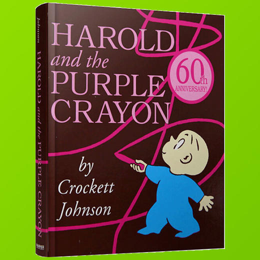 阿罗有支彩色笔 英文原版 Harold and the Purple Crayon 英文版原版儿童启蒙童书 4 - 8岁儿童英文绘本 进口书 商品图2