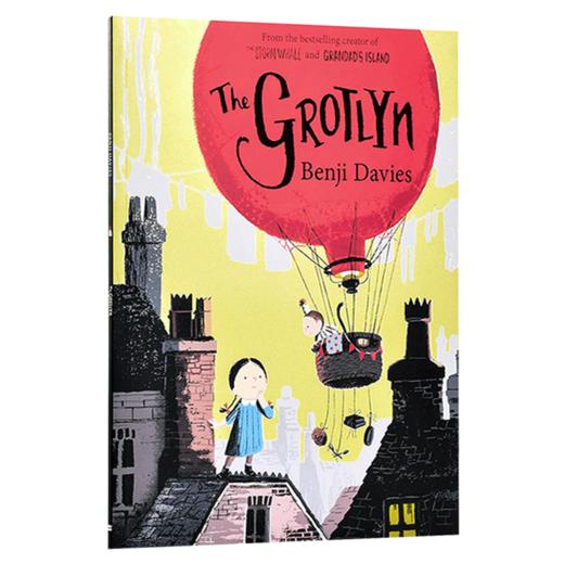 看不见的怪物 英文原版书 The Grotlyn 神秘的格洛克林 英文版儿童故事绘本 韵文故事 Benji Davies 新作 大开本 进口书 商品图4
